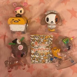 Tokidoki x Gudetama series 1 collector figures